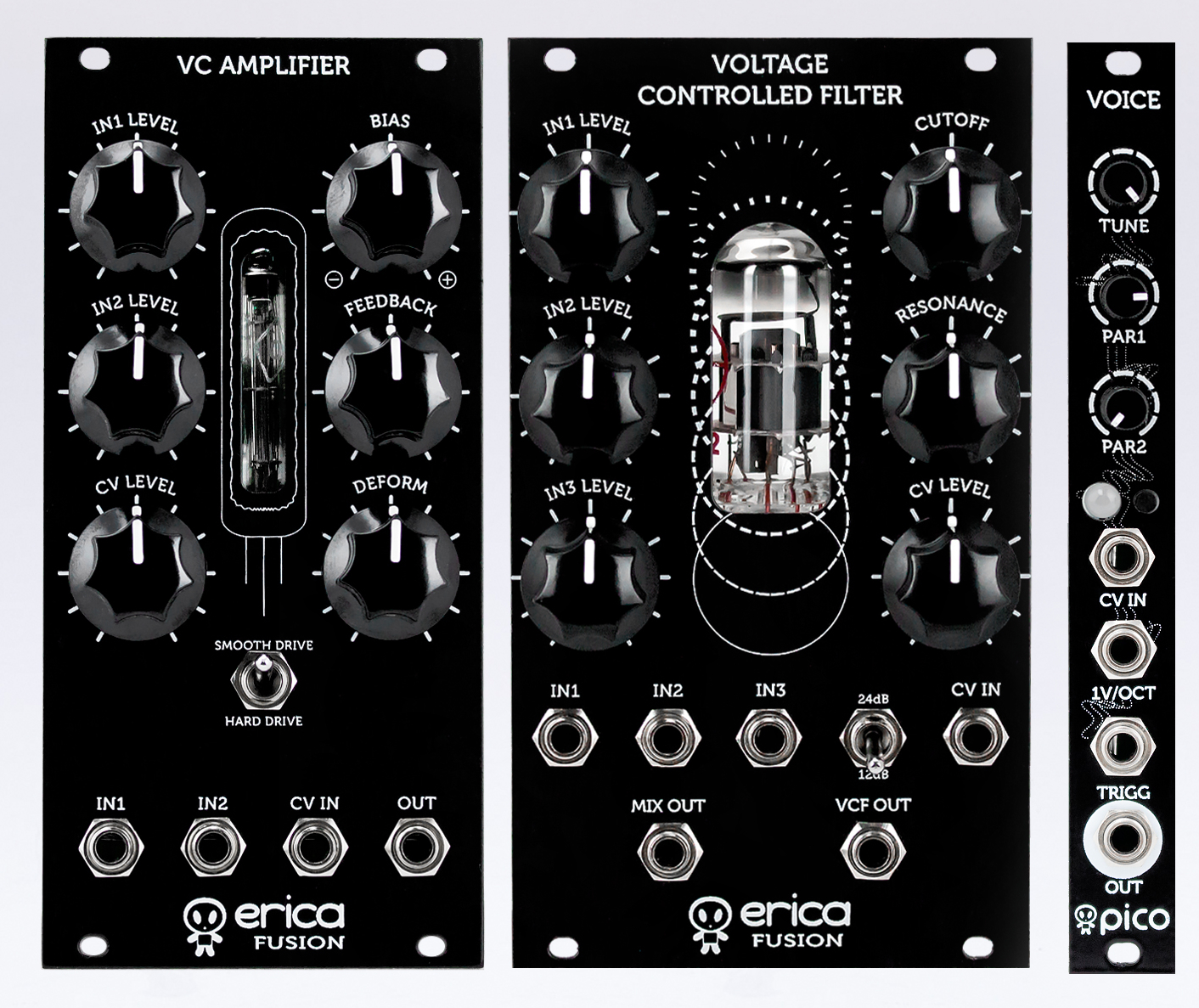 Erica Fuison-VCF+VCA-mk2 + Pico Voice