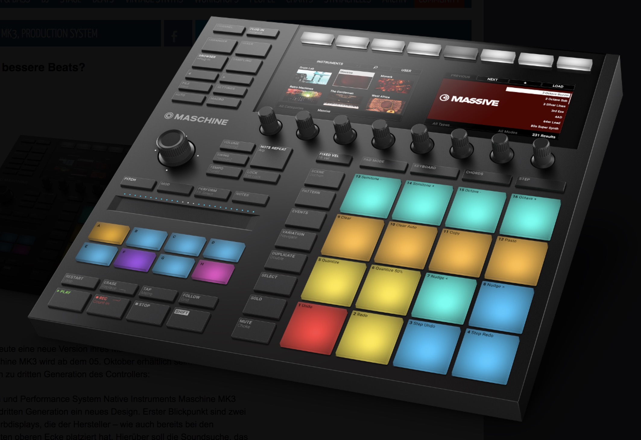 Native Instruments Maschine mk3