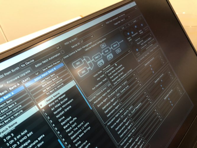 Kyra / Exodus Valkyrie Synthesizer Editor Musikmesse 20185776