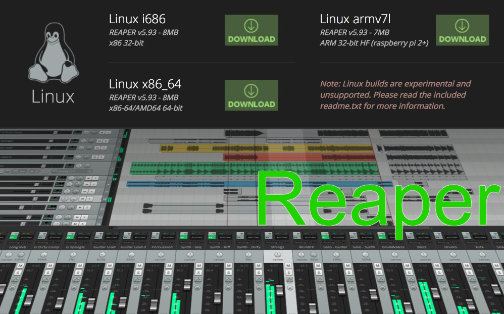 Reaper Linux