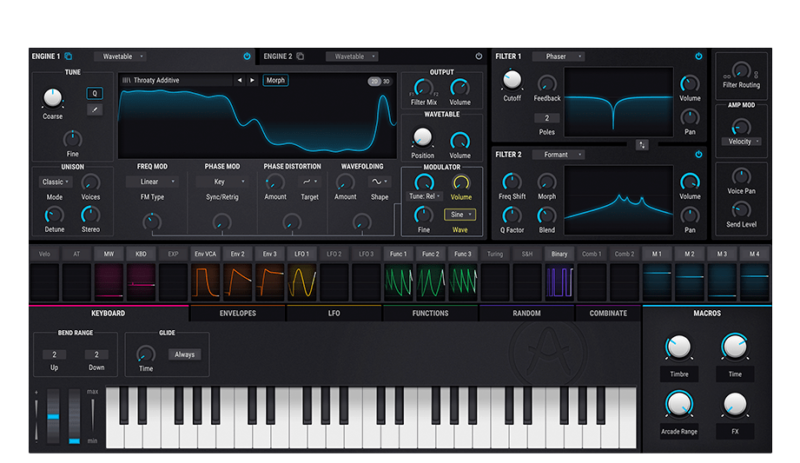 Arturia Pigments Wavetable Synth