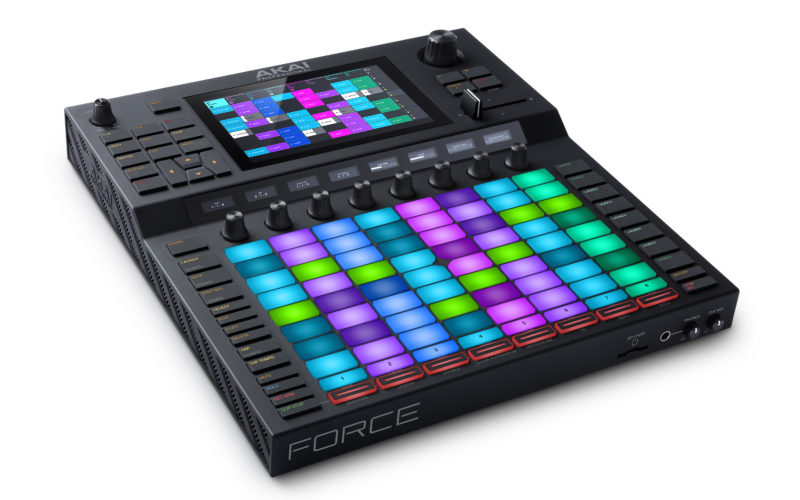 Akai Force Groovebox Seitenansicht