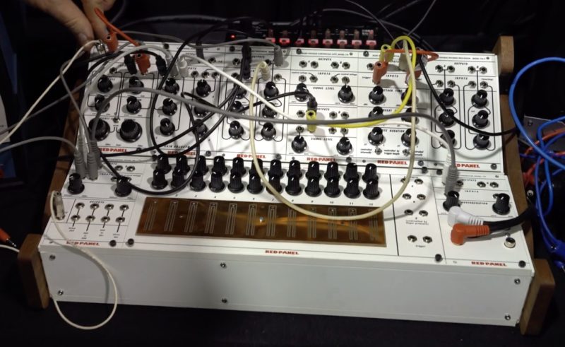 Buchla Red Panel System 100