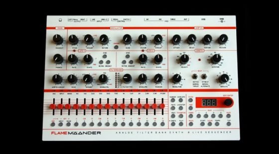 flame mäander synthesizer