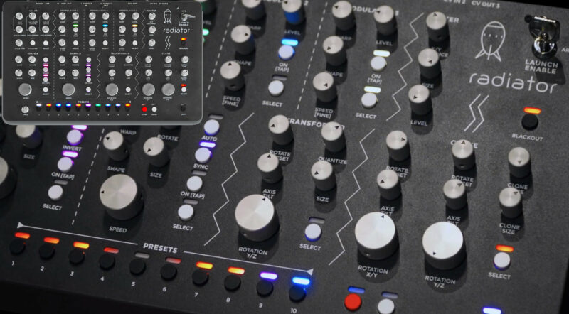 Updates im Sommer - Synthesizer - Radical Frequencies SH-1 Filter, LaserSynth, und co..