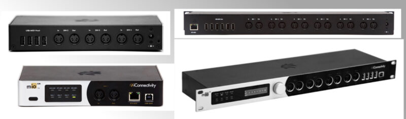 iConnectivity MIDI Interface Mio XM/XL mit USB Host und Ethernet