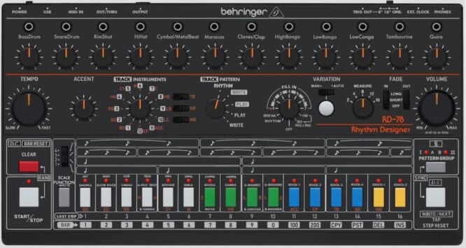 Behringer BR78 - CR78 Clone