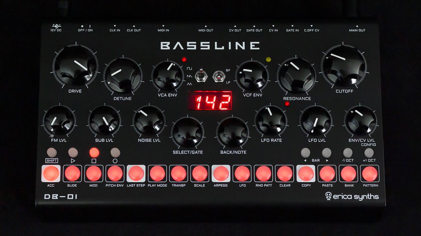 Erica DB01 Bassline Synth