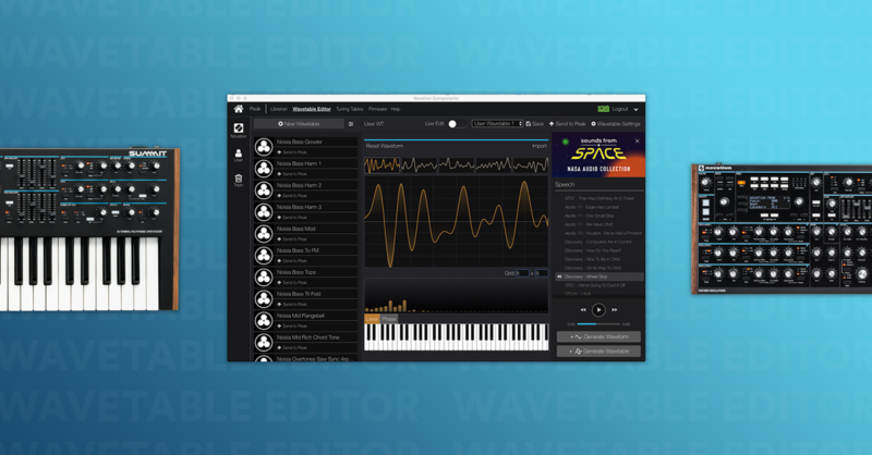 Novation Wavetable Editor