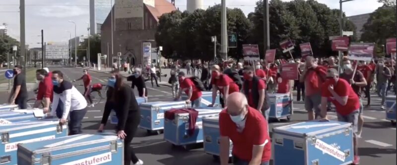 Cases auf Demo für Kreative