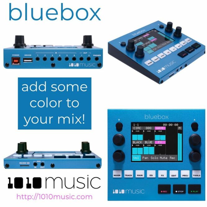 1010 Bluebox Mixer / Recorder