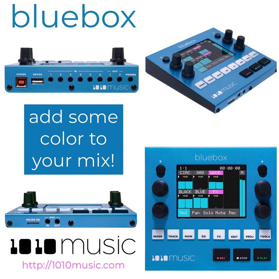 1010 Bluebox Mixer / Recorder