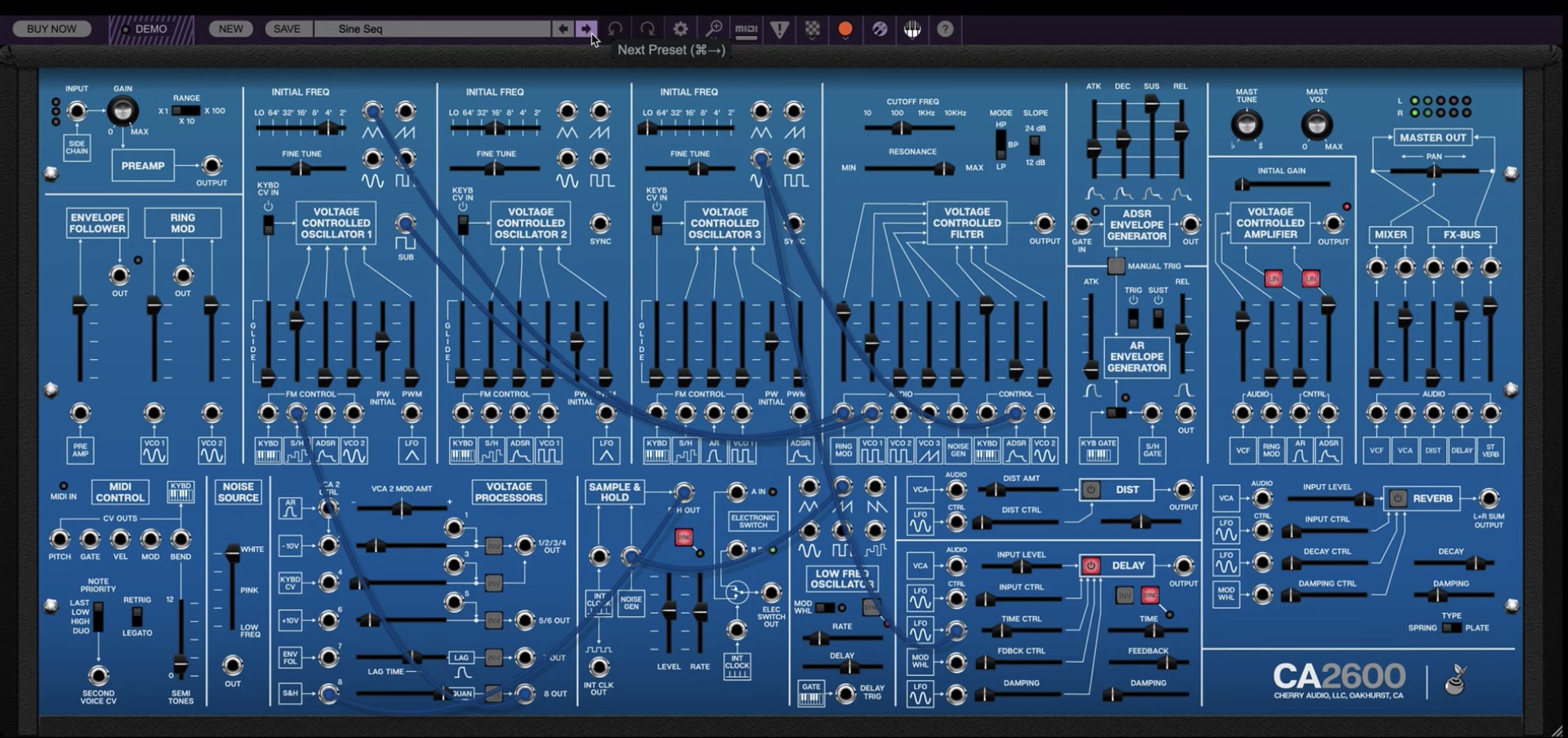 Cherry Audio CA2600 ARP2600 Emulation