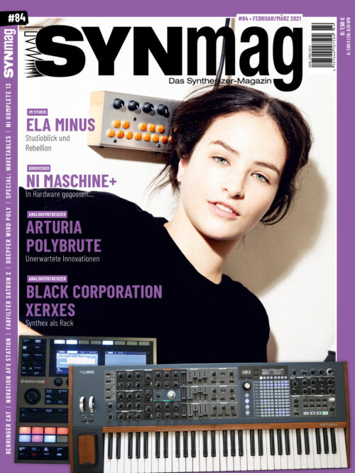 SynMag 84 Cover - Das Synthesizer-Magazin