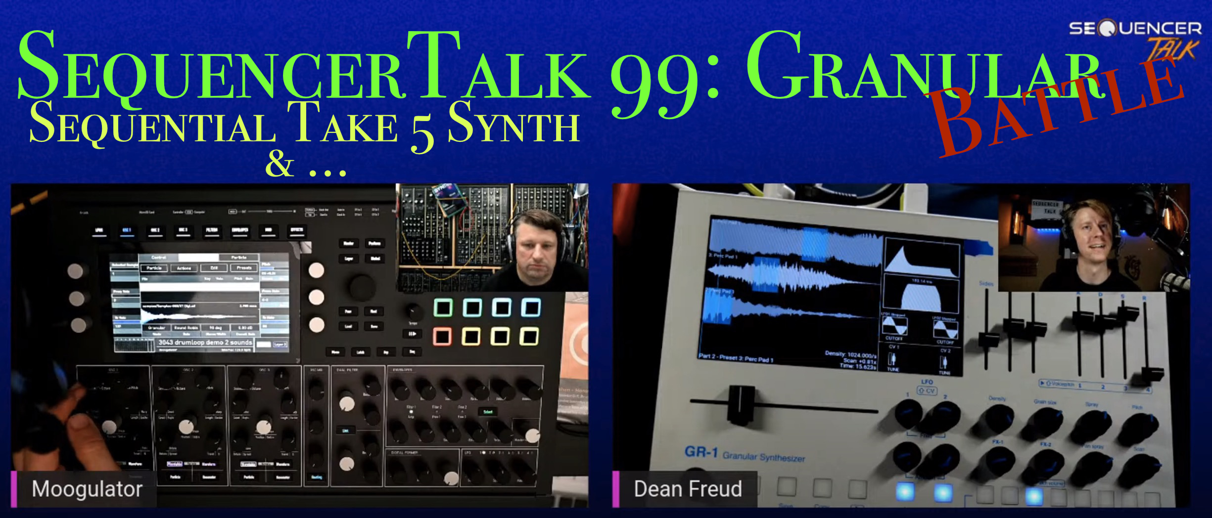 SEQUENCERTALK 99 granular synth