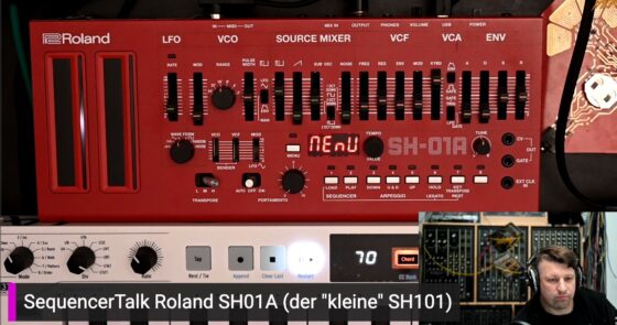 Roland SH01A SequencerTalk