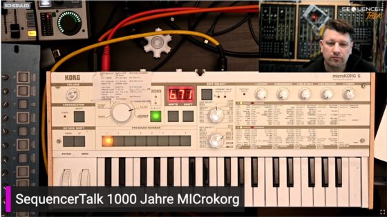 Microkorg 20 Jahre Live Synthesizer SequencerTalk