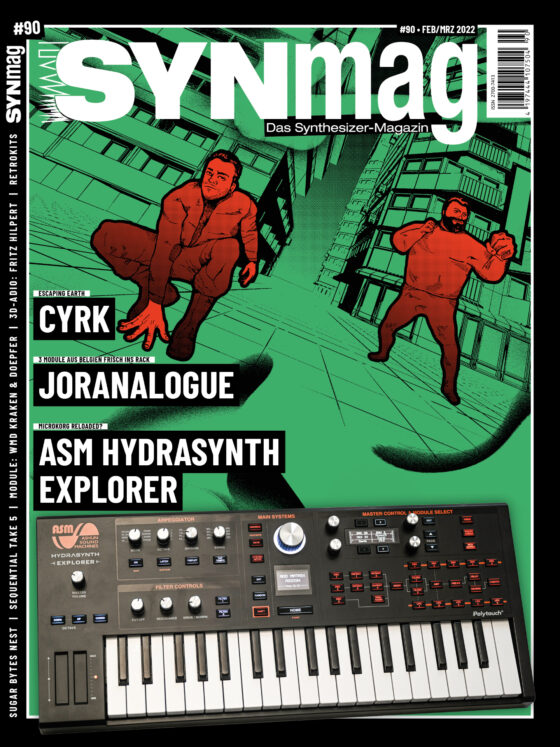 SynMag 90 - Das Synthesizer-Magazin - Sequential Take 5, ASM Hydrasynth Explorer, Modular, Kraftwerk