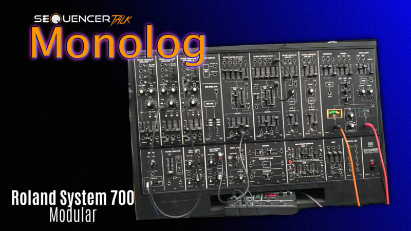 Sequencer Talk Monolog Roland SYSTEM 700