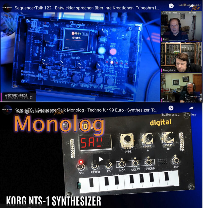 SequencerTalk Tubeohm und Korg NTS1