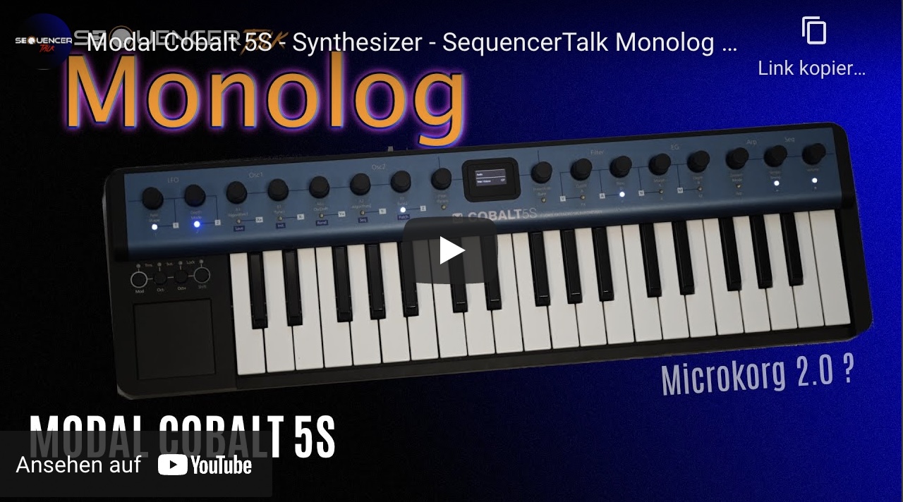 Modal Cobalt 5s SequencerTalk Rundlauf Sequencer