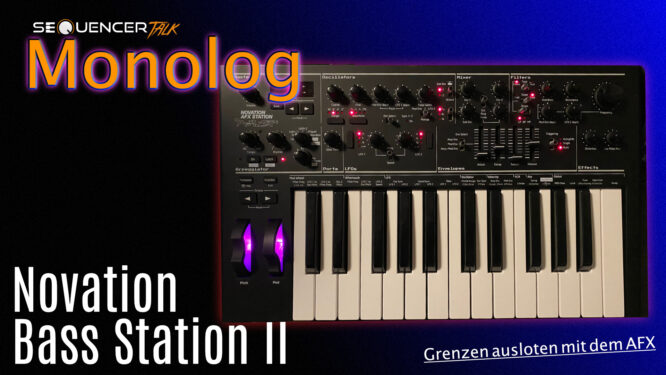 Novation BS2 AFX Sequencer Talk Monolog