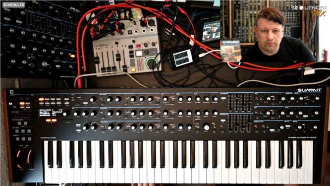 Novation Summit und Peak SequencerTalk Monolog