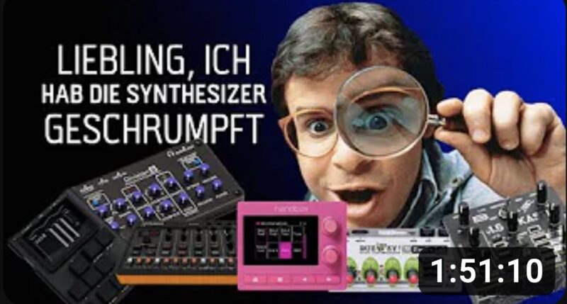 Kleinstsynthesizer im SequencerTalk