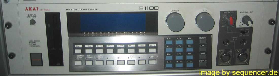 Akai S1000, S1100 Sampler