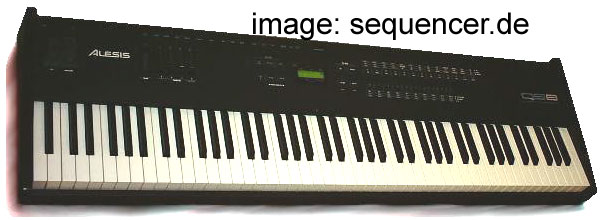Alesis QS6, QS7, QS8, QSr synthesizer