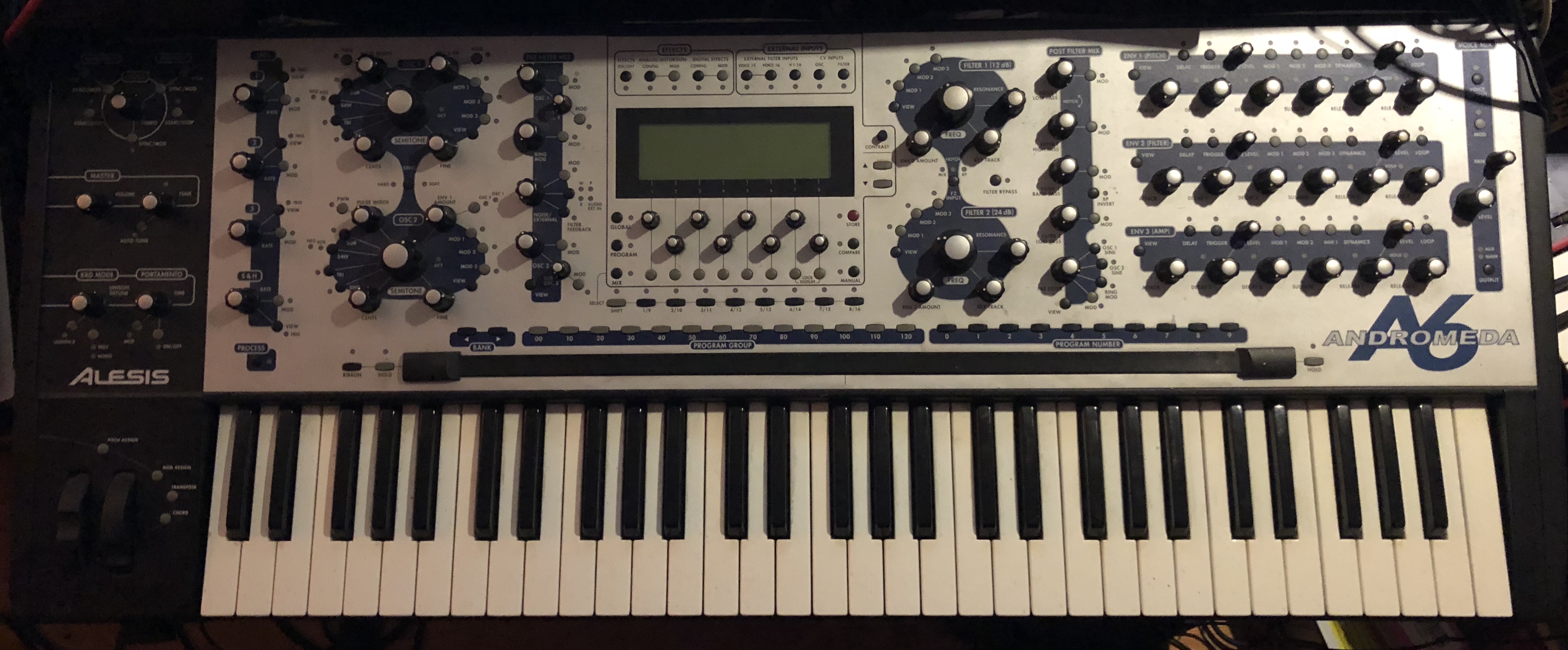 Alesis AndromedaA6 synthesizer