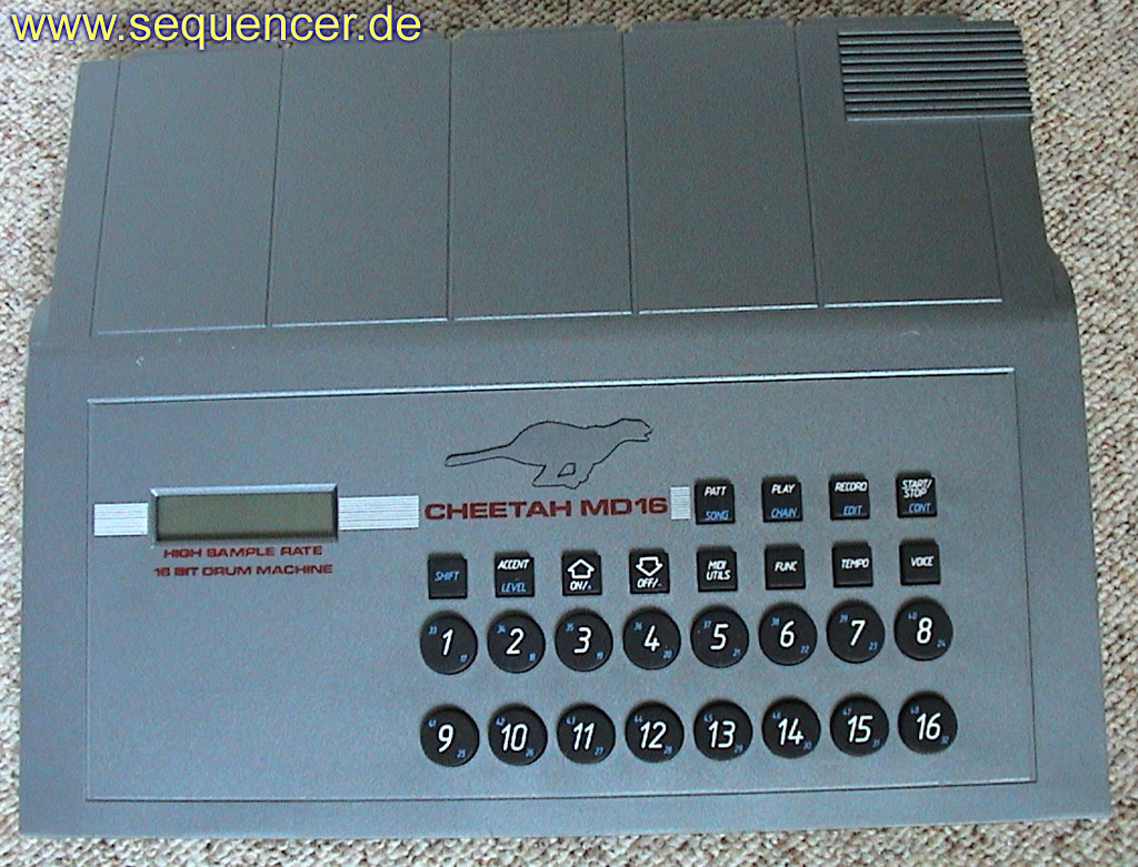 Cheetah MD16 synthesizer