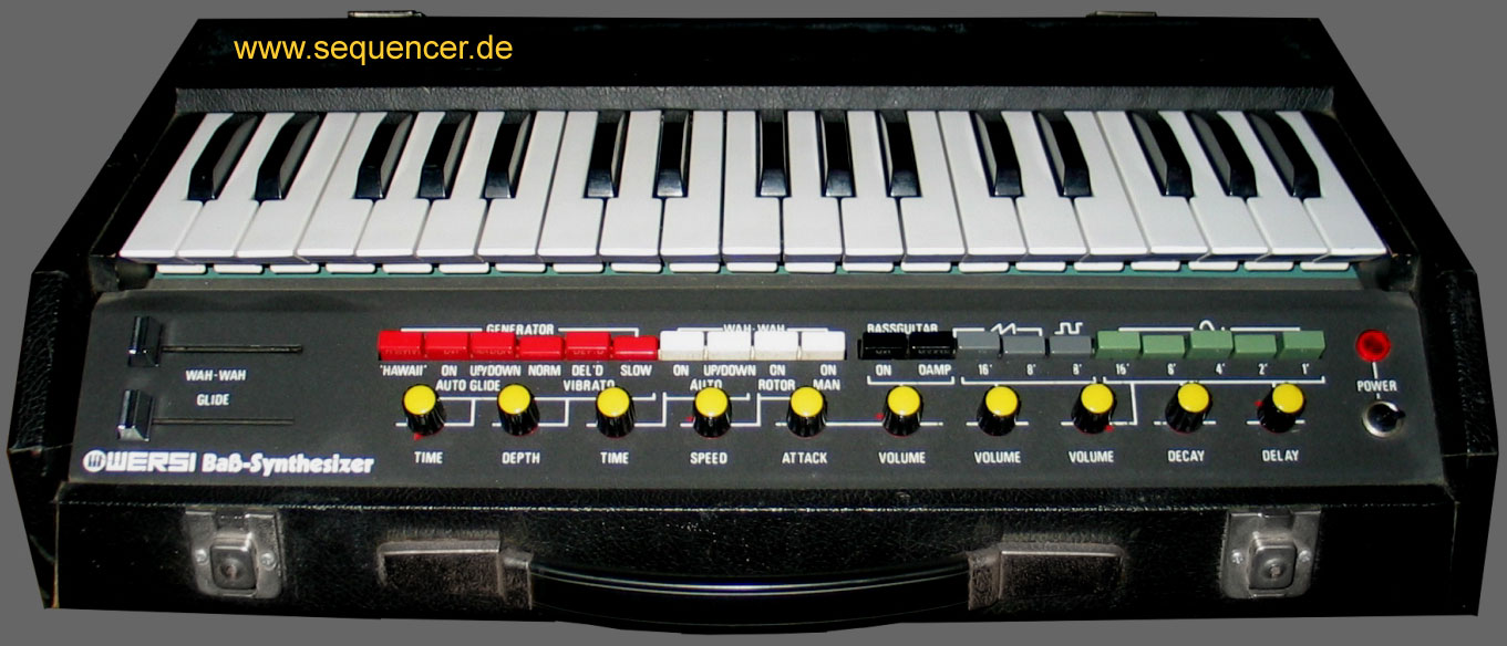 Wersi Bass Synthesizer AP6 synthesizer