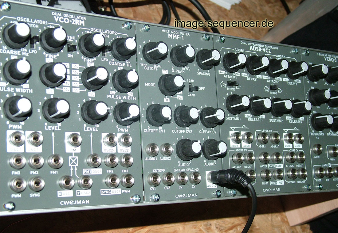 Cwejman Modular synthesizer