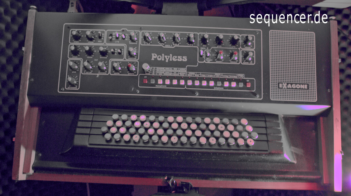 Exagone Polyless synthesizer