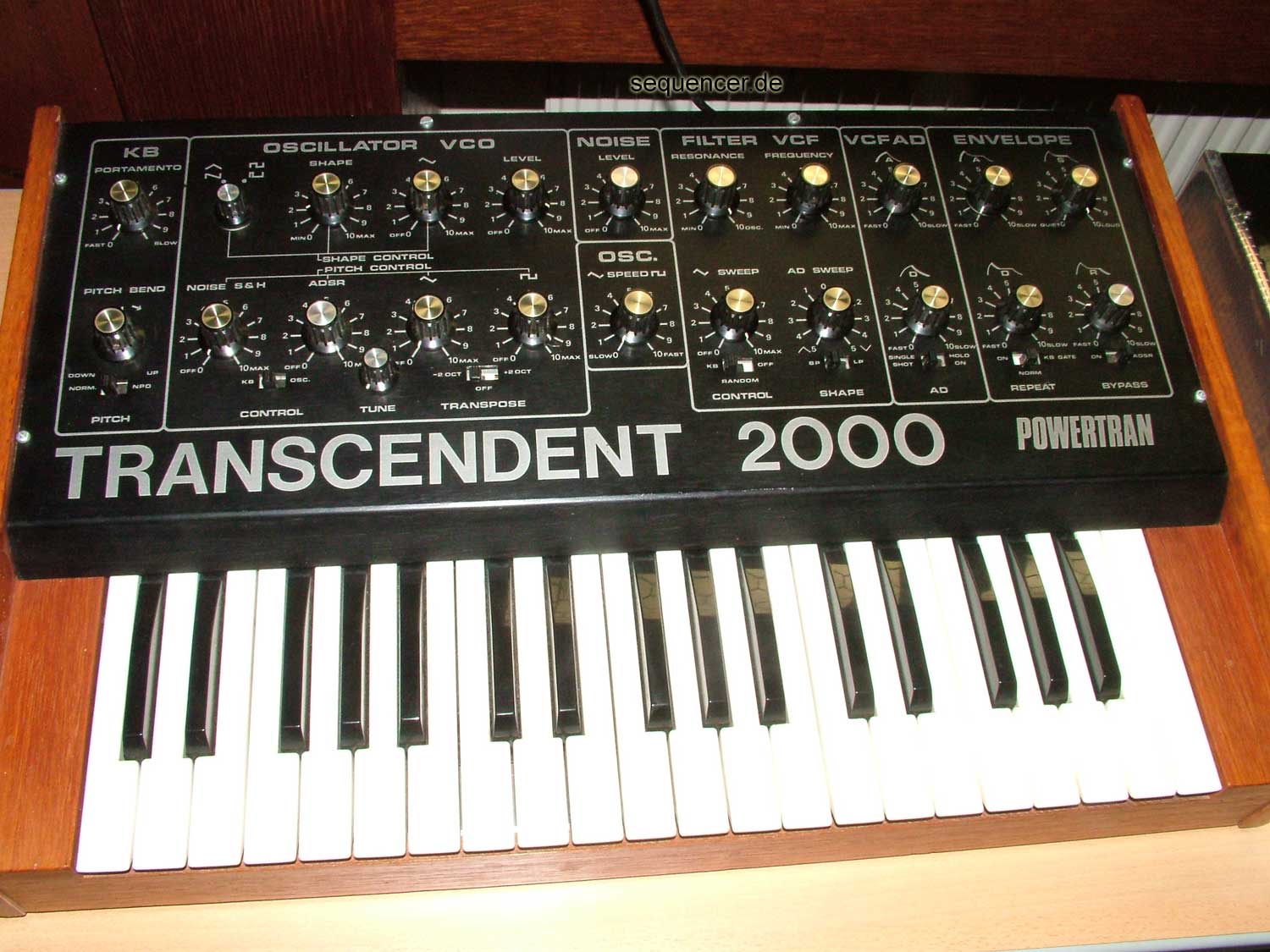 Powertran Transcendent 2000 synthesizer