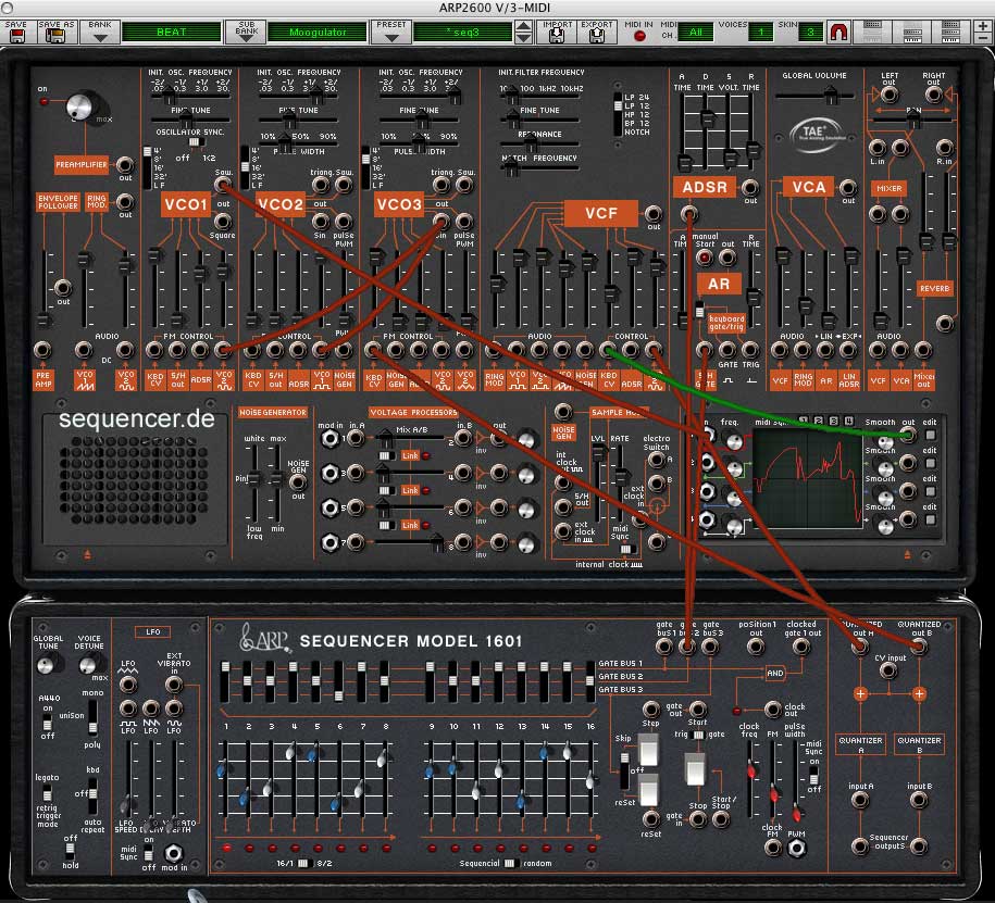 Arturia 2600V synthesizer