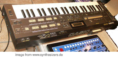 Casio CZ101, CZ1000 synthesizer