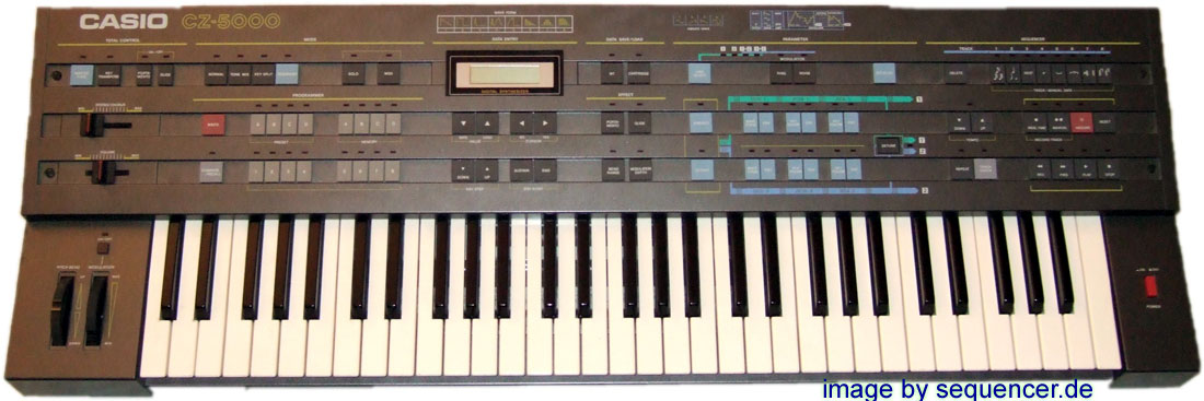 Casio CZ5000, CZ3000 synthesizer