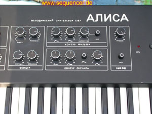 Alisa 1387 Alisa 1387 synthesizer