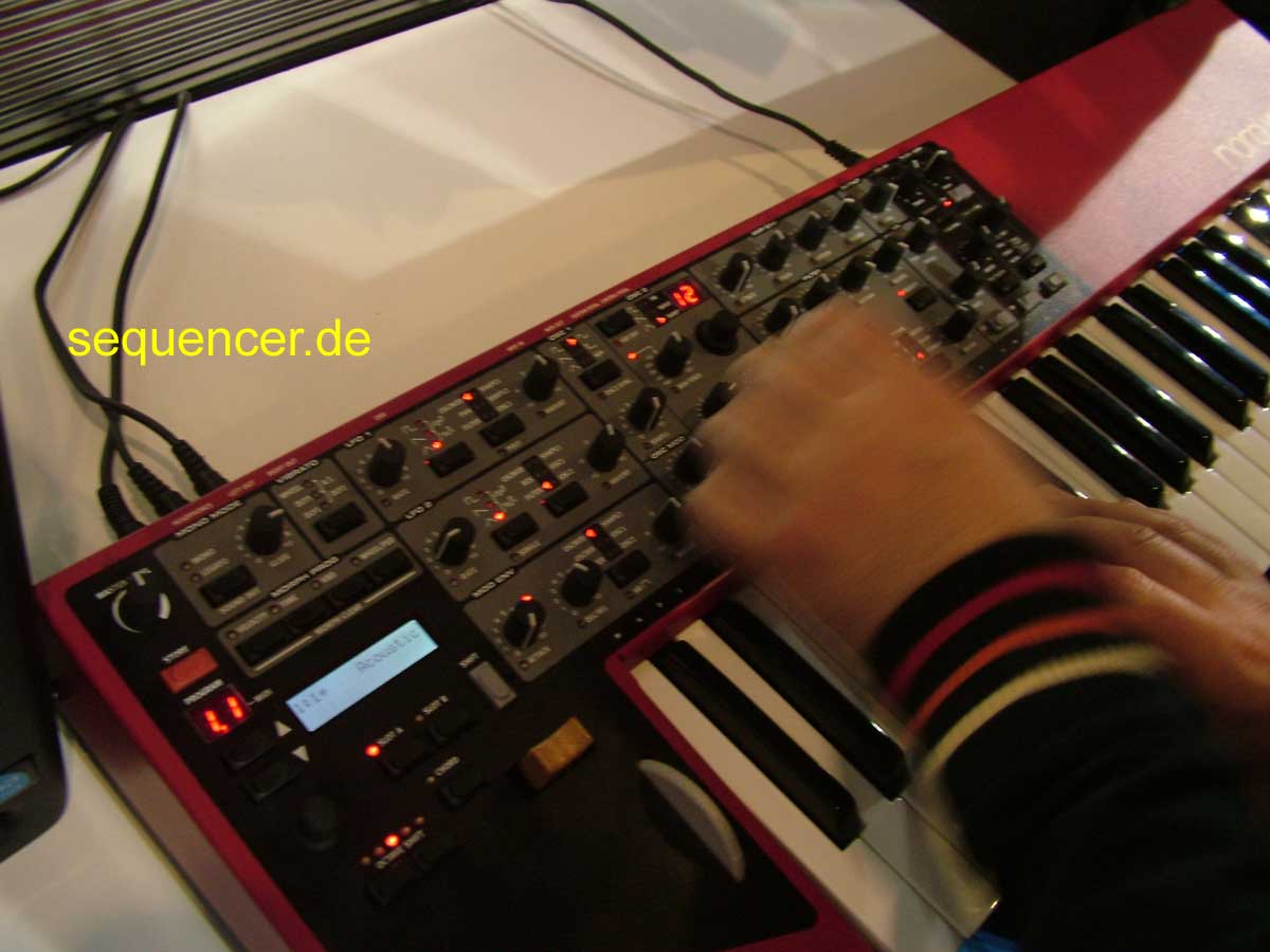 Clavia NordWave synthesizer