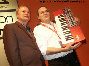 about the CLAVIA synthesizer company