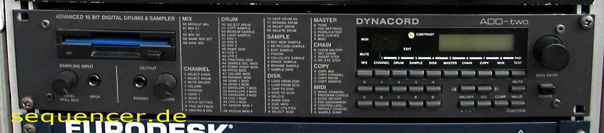 Dynacord Add Two synthesizer