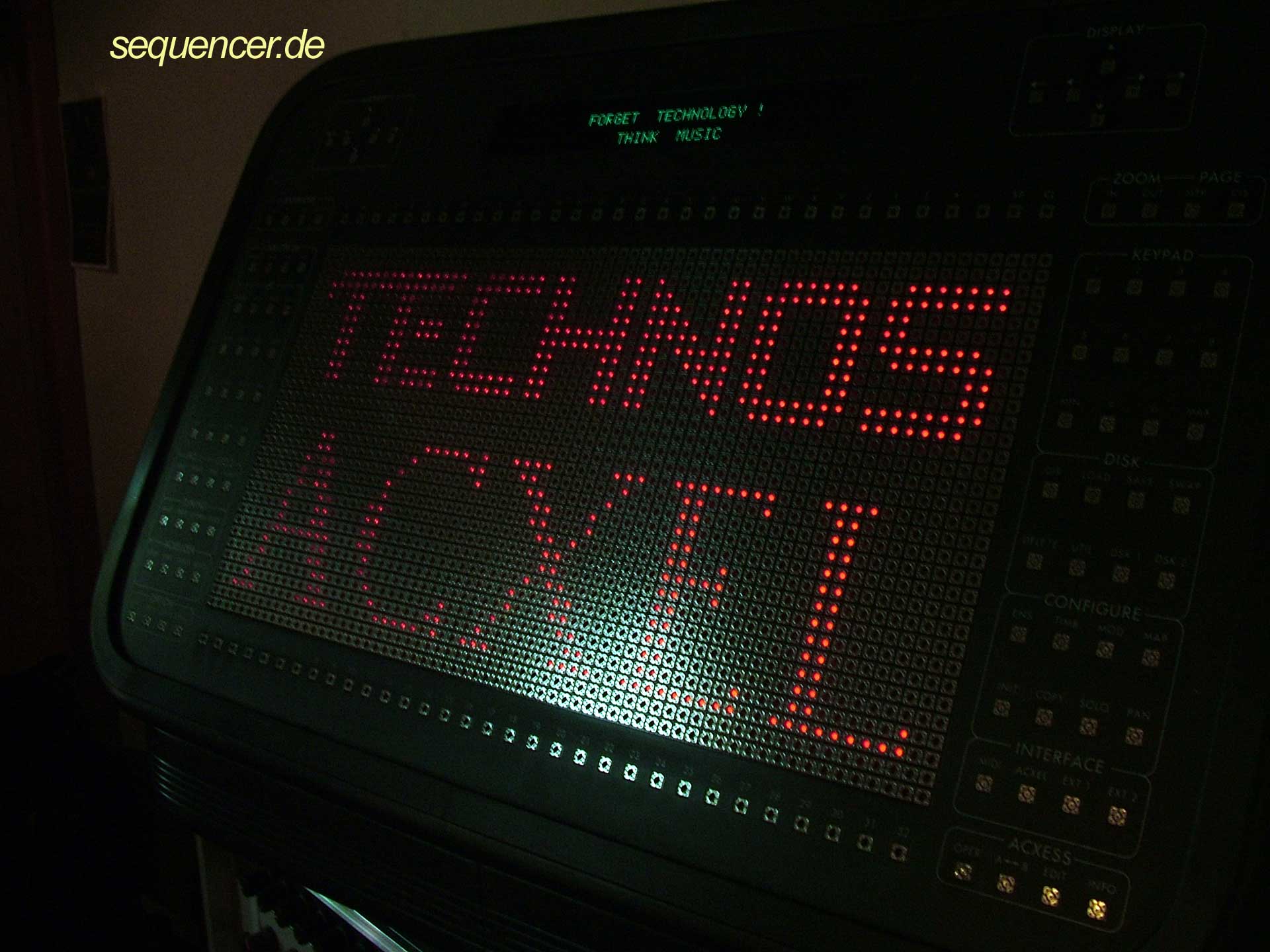 Technos Acxel System Technos Acxel System synthesizer