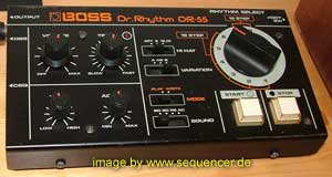 Roland DR55 synthesizer