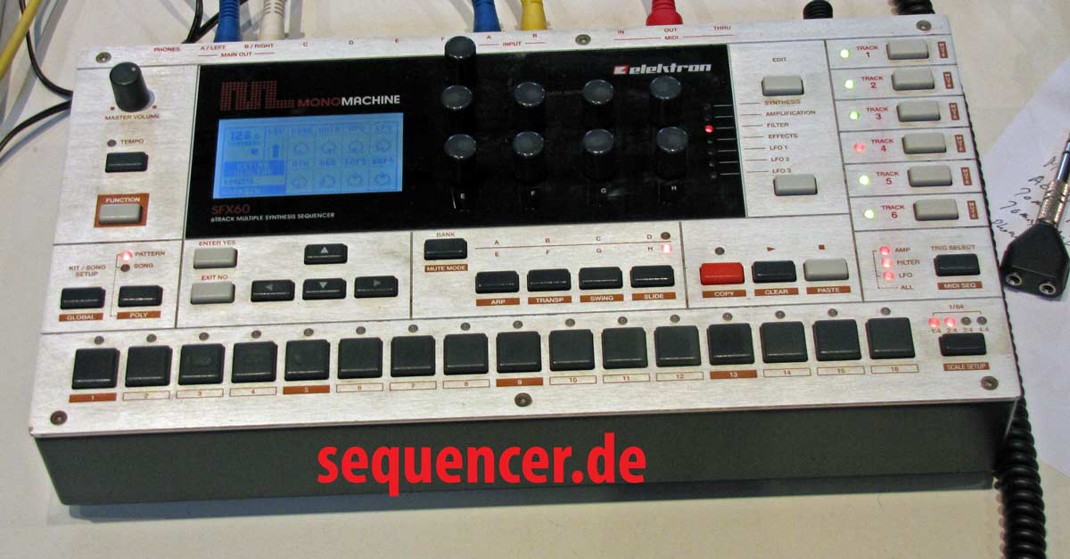 Elektron MonomachineMkII, SFX60MarkII synthesizer