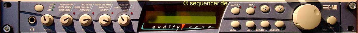 Emu Audity 2000 synthesizer