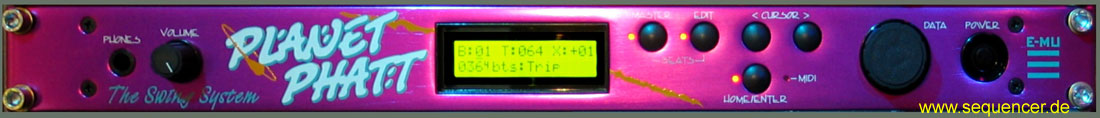Emu Planet Phatt synthesizer