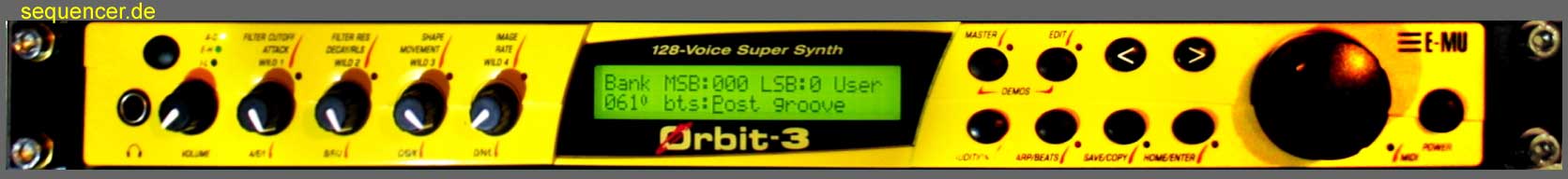 Emu Orbit 3 synthesizer