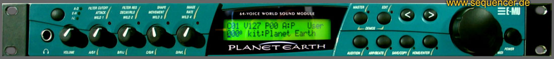 Emu Planet Earth , Carnaval synthesizer